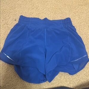Lululemon Hotty Hot High-rise Athletic Shorts in Bold Blue